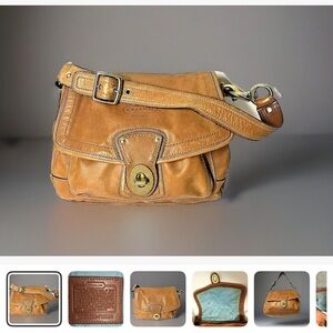 Coach Legacy Ali Flap Shoulder Bag.